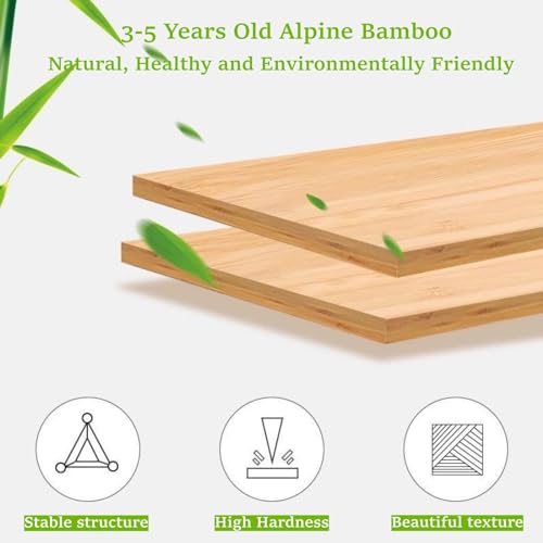 5 Tier Foldable Shoe Rack, Bamboo Vertical Shoe Organizer Tall for Multifunctional Narrow Shoe Shelf for Entryway, Closet, Corner, Bedroom, Hallway(Natural)