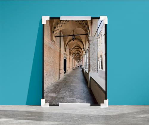 32Pcs Picture Frame Foam Corner Protectors for Moving - U-Channel Foam Edge for Photo Mirror Art Furniture Packing, L-Shaped Cushioning for Artwork