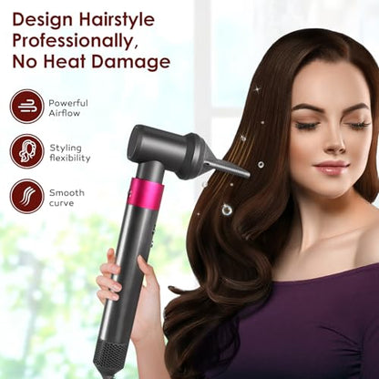 Professional Concentrator and Adapter Kit Compatible with Dyson Airwrap Styler, for Curling Iron Converting to Hair Dryer, with Hair Dryer Attachment Holder