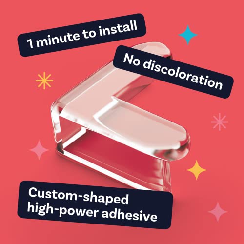 Corner Protector for Baby, Protectors Guards - Furniture Corner Guard & Edge Safety Bumpers - Baby Proof Bumper & Cushion to Cover Sharp Furniture & Table Edges - Clear and Transparent - (24 Pack)