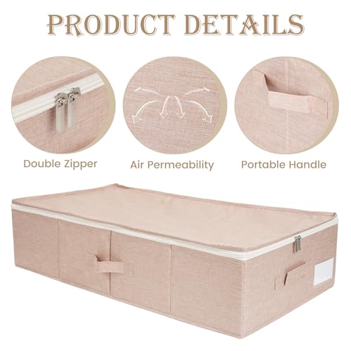 Large Wedding Dress Storage Box with 1 Pair of Microfiber Gloves and 30 Sheets of Acid-Free Paper, Wedding Dress Preservation Box for Heirlooms, Gowns Bride Musthaves (Pink)