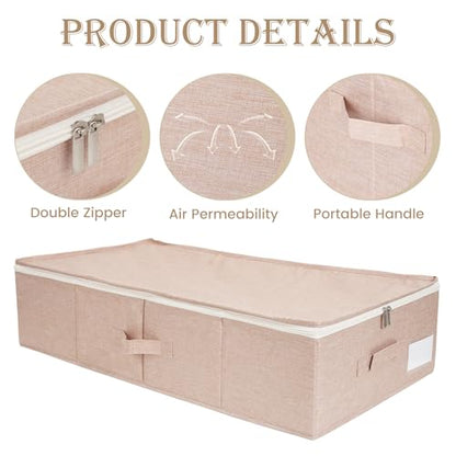 Large Wedding Dress Storage Box with 1 Pair of Microfiber Gloves and 30 Sheets of Acid-Free Paper, Wedding Dress Preservation Box for Heirlooms, Gowns Bride Musthaves (Pink)