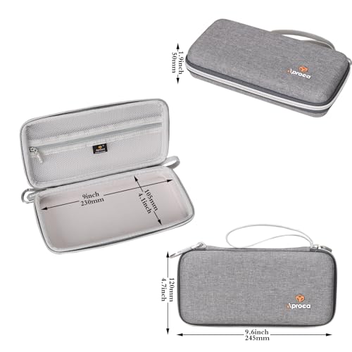 Aproca Case Compatible with MUSICOZY/Mixiba/Perytong Sleep Headphones Bluetooth Headband Sleep Eye Mask, Portable Storage Protective Bag for Accessories (Case Only)