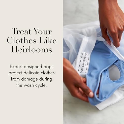 The Laundress Mesh Bag Bundle, Mesh Laundry Bags, One Large One Small
