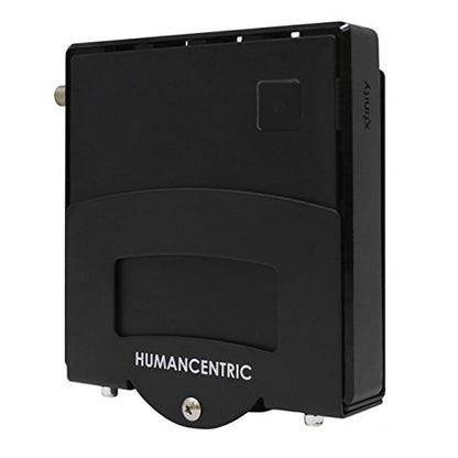 HumanCentric Cable Box & Modem Mount, Adjustable Wall Mount | Small Devices | For small & Narrow Devices, Cable Boxes, Modems, DVD Players, Streaming Media Devices, Mount Behind the TV, Hardware Included