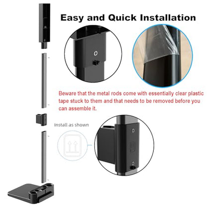 Foho Vacuum Stand Storage Dock Dockings Station Compatible for Dyson V7 V8 V10 V11 V12 V15 SV18 SV21, Storage Bracket Stand Compatible for Dyson Vacuum Cleaner