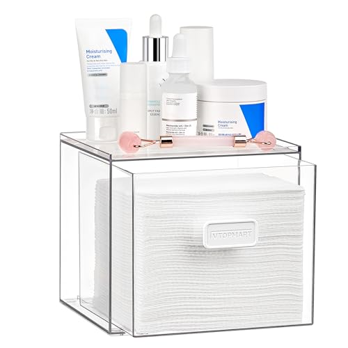 Disposable Facial Towels Holder,Clear Storage Draw... (clear | Plastic)