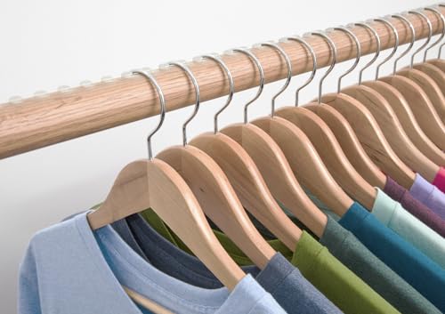 Roomedys® Spacing Tape for Hangers, Hanger Spacer, Clothes Divider, Closet Organizer, Perfectly Spaces Hangers & Clothing for Adults, Teens & Kids, Customizable - Clear - 6ft to Organize 102 Items