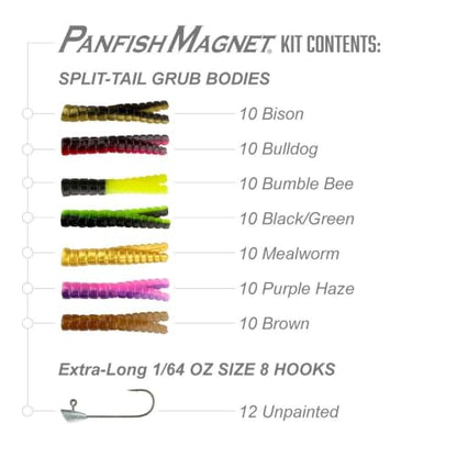 Trout Magnet 82pc Panfish Magnet Kit