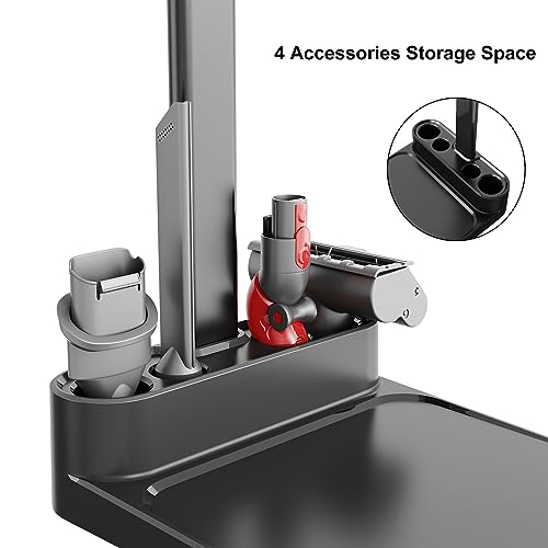 Foho Vacuum Stand Storage Dock Dockings Station Compatible for Dyson V7 V8 V10 V11 V12 V15 SV18 SV21, Storage Bracket Stand Compatible for Dyson Vacuum Cleaner
