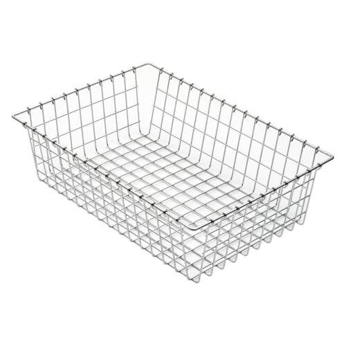 Winco 20" x 14" Wire Bagel/Pastry Basket | Restaurant service, Great for Sandwiches, Fries, Appetizers and Table Service