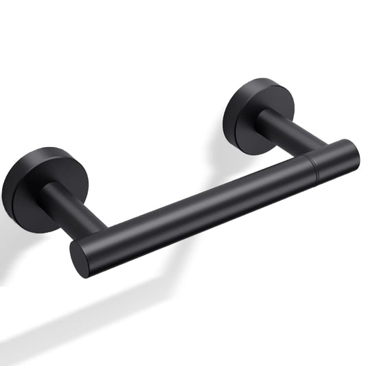 Day Moon™ Matte Black Toilet Paper Holder Wall Mou... (Matte Black | Stainless Steel)