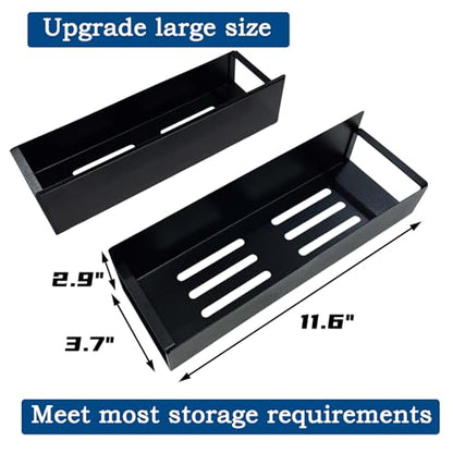 2pcs Magnetic Spray Can Holder Aerosol Can Organizer Tool Box Storage Rack for Garage Home Workspace