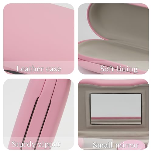 Eyeglass Case Double Sided Travel Size Portable Contact Lens Box 2 in 1 | Multifunction With Tool for Daily Outdoor Office