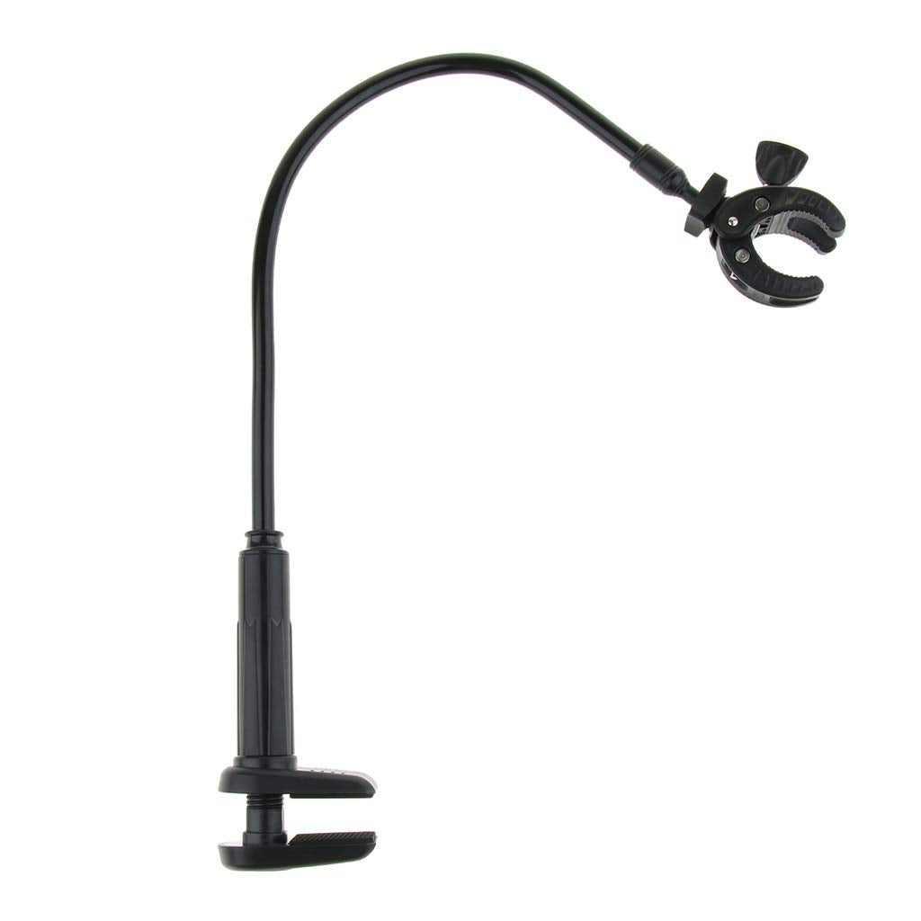DYNWAVE Dog Hair Dryer Stand, Pet Grooming Table Hair Dryer Holder Hose Tube Holder Hands- Groomers Adjustable Third Arm with Clamp, 360 Degrees Rotatable Hair Dryer Stand for Dog Cat Grooming