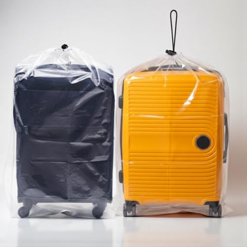 2 PCs/pack Drawstring Plastic Dust Cover Bags,Tran... (2 Count | clear | HDPE)
