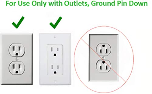 Sleek Socket Original & Patented Flat Ultra-Thin Outlet Concealer with Extension Cord Kit, Multi Outlets Power Strip, Ideal for Home Improvement, Hide Bulky and Messy Cords, 3ft