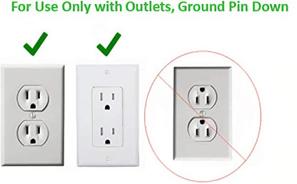 Sleek Socket Original & Patented Flat Ultra-Thin Outlet Concealer with Extension Cord Kit, Multi Outlets Power Strip, Ideal for Home Improvement, Hide Bulky and Messy Cords, 3ft