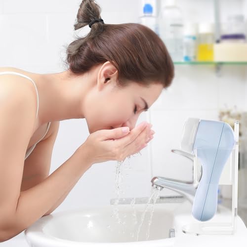 Universal Acrylic Organizer for Electric Face Scrubbers & Cleansing Brushes – Waterproof Holder Compatible with Coslus,Clsevxy,Touchbeauty, Wovazus, Visofo,Clarisonic Mia 2 (Holder Only)