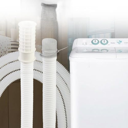 48 PCS Washing Machine Drain Lint Trap, Lint Traps, Lint Catcher for Washing Machine, with 48 Nylon Cable Ties