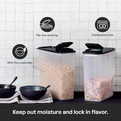 Tupperware Super Cereal Storer, Dishwasher Safe and BPA Free (4.5 L / 1.15 gal)