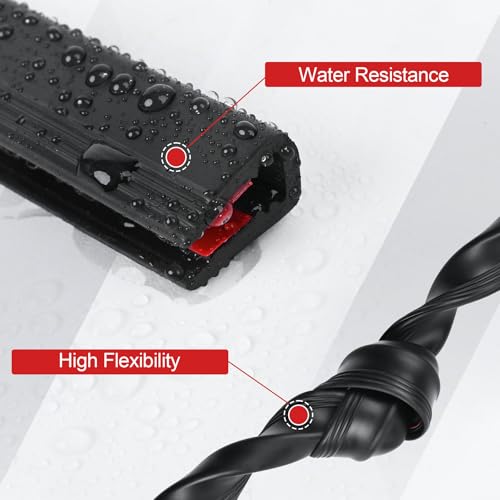ToLanbbt Rubber Edge Trim U Channel - 1/4" Self Adhesive Sheet Metal Edge Guard Protector, EPDM Seal Strip for Car Doors, Steel Plates, Glass, Hatches, Table Corners, Fit 1/4"(6.4mm), 20Ft, Black