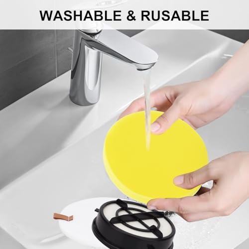 Replacement Filters for Bissell Pet Hair Eraser Vacuum: Compatible with Bissell Pet Hair Eraser Vacuum Filter 27909,24613,2790,2790W,2475 Series, 2 Pack