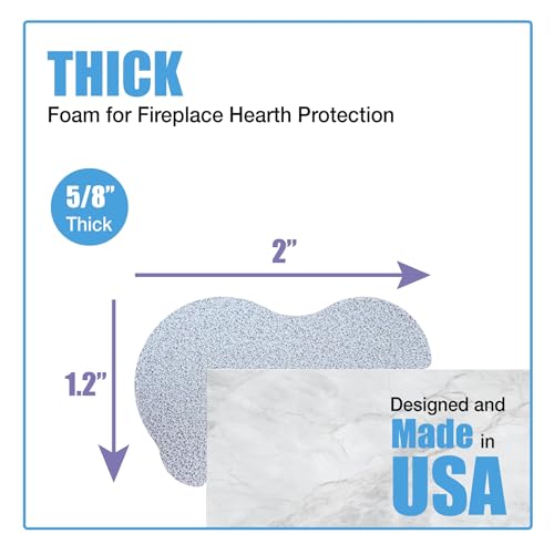 KidKusion Hearth Cushion | Made in USA | Taupe | 8.33 Ft of Padding | Child Safety, Edge and Corner Guard, Baby Proof Fireplace Bumper