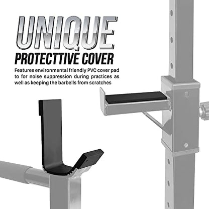 Squat Rack for Home Gym, Adjustable Barbell Stand... (Alloy Steel)