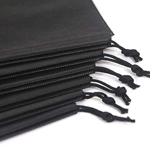 24PCS Travel Shoe Bags Non-Woven with Rope for Men and Women Large Shoes Storage Packing Pouch Organizers