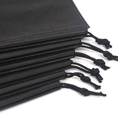 24PCS Travel Shoe Bags Non-Woven with Rope for Men and Women Large Shoes Storage Packing Pouch Organizers