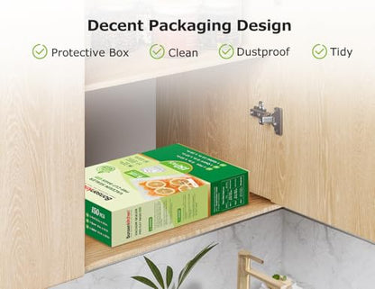 Bonsenkitchen Vacuum Sealer Bags, Commercial Grade, BPA Free | 20 Gallon 11" x 16"+ 80 Quart 8" x 12"+ 50 Pint 6" x 10", Food Sealer Bags for Vac Storage, Meal Prep or Sous Vide Cooking