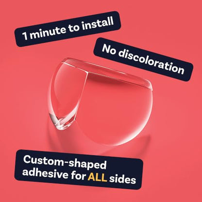 Corner Protector for Baby, Protectors Guards - Furniture Corner Guard & Edge Safety Bumpers - Baby Proof Bumper & Cushion to Cover Sharp Furniture & Table Edges - Clear and Transparent - (24 Pack)