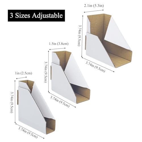 Painting Cardboard Corner Protectors for Artwork Picture Frame | 100 Pack Adjustable Shipping Corner Protectors for Packing and Moving Painting Artworks, Fold 3 Ways, Fit 1",1.5",2.1" Frames