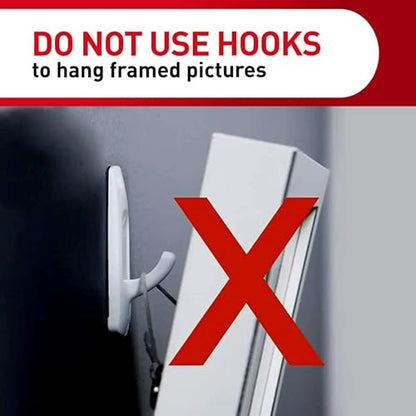 Command Medium White Hooks, 9 Hooks, 12 Strips | Damage-Free Hanging with Adhesive, Heavy Duty Hanging Great for Organization and Storage, Holds up to 3 lb