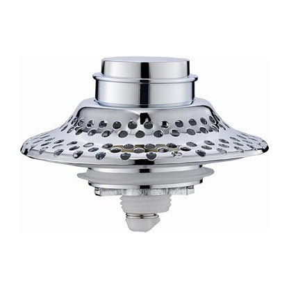 Bathtub Drain Stopper with Removable Hair Catcher, 3-in-1 Pop-up Drain Plug Fits 1.38 to 1.8 Inch Holes, Upgrade Shower Drain Cover with Stainless Steel Filter