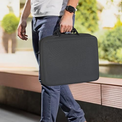 42 slots watch storage box, portable hard watch travel box, watch storage display storage box, padded watch portable box for watches