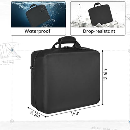 42 slots watch storage box, portable hard watch travel box, watch storage display storage box, padded watch portable box for watches