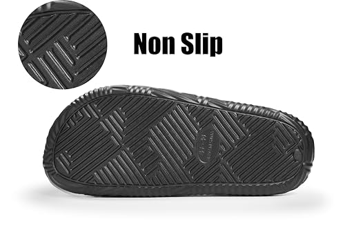 Weweya Slides for Women Men Shower Shoes House Slippers Beach Sandals | Bathroom, Non Slip, Lightweight