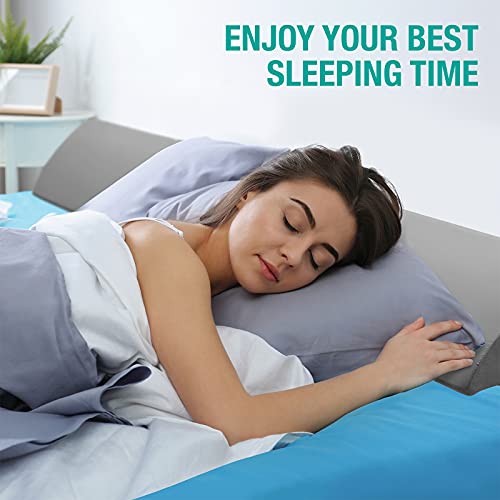 Cal King Wedge Pillow Headboard/Bed Wedge Pillow f... (Gray | Foam)