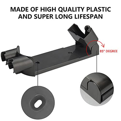 Docking Station Accessory Wall Mount for Dyson V7 V8 Cordless | Sturdy wall mount holds vac & tools, includes screws & anchors for quick install, replaces #967741-01，by Improvedhand