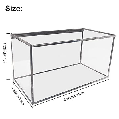 Face Mask Dispenser Acrylic Masks Storage Box Hygiene Station with Cover for Disposable Masks, Tabletop Holder, High Clarity Mask Case for Home Office Car