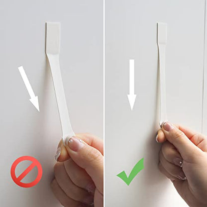 MOVELYST Clear Wall Hooks for Hanging, 30 Hooks+40 Strips, Value Pack (S) | Removable Hooks for Walls No Damage, Hanging Hooks with Adhesive Strips for Hanging, Organization and Decoration, Easy to Use