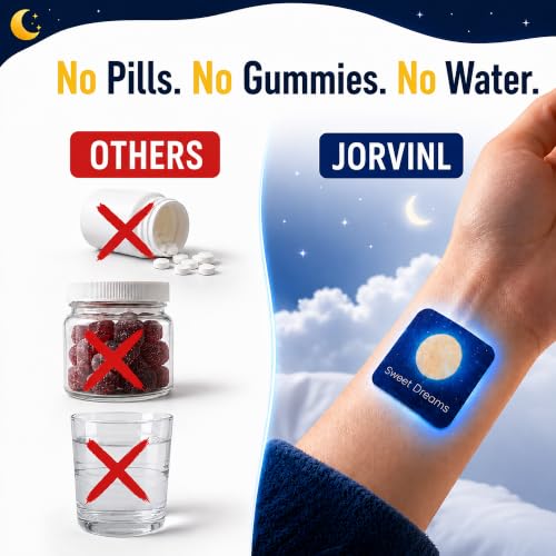 Sleep Patches for Adults, Nighttime Wellness Patches, Easy-to-Use Bedtime Routine Patch for Women & Men, Relaxation Support Patches for Travel, Work & Daily Night Use, 30 Patches