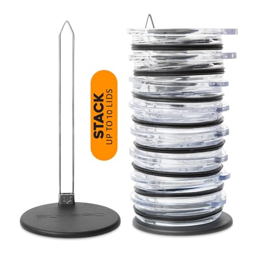 Tumbler Lid Organizer & Holder for Stanley, Yeti, Water Bottle Lids | Kitchen Gadgets, Kitchen Organization, Organization Storage, Inside Kitchen Cabinets, Inside Cupboards, Pantry Shelves