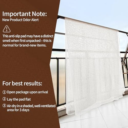 Table Padding Under Tablecloth 79×71in, Non Slip Tablecloth Underlay with Mesh Texture, Keep Tablecloth from Sliding, Anti Slip Rug Pad for Carpet Grippers, Rug Gripper for Tile Floors, Drawer Liner.