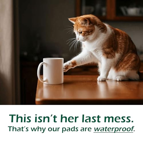 Waterproof GATORGRIP Non-Slip Rug Pad, 8x10, Pet-Friendly, Safe for All Floors, Made in the USA, Low-VOC