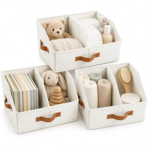 Closet Organizers And Storage - UPGRADED Trapezoid... (Ivory | Fabric)