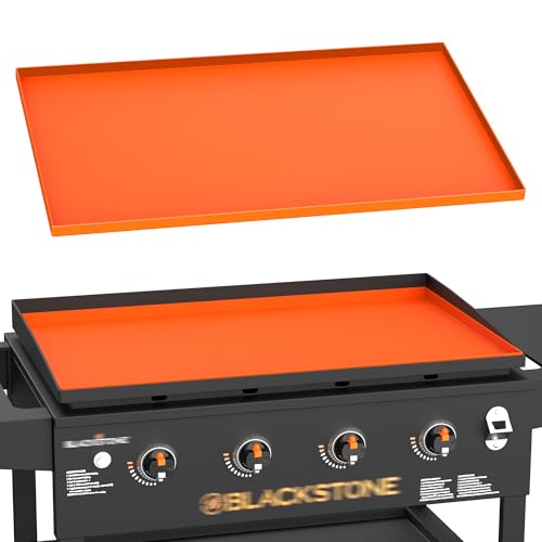 36 Inch Silicone Griddle Mat for Blackstone, Heavy-Duty Cover | Food-Grade Silicone, 1-Inch Raised Edge, Waterproof, Rust & Dust-Proof, Dishwasher Safe, Outdoor BBQ Accessories