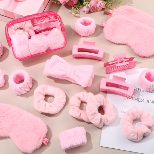 42 Pcs Spa Party Supplies for Women Sleepover Set of 6